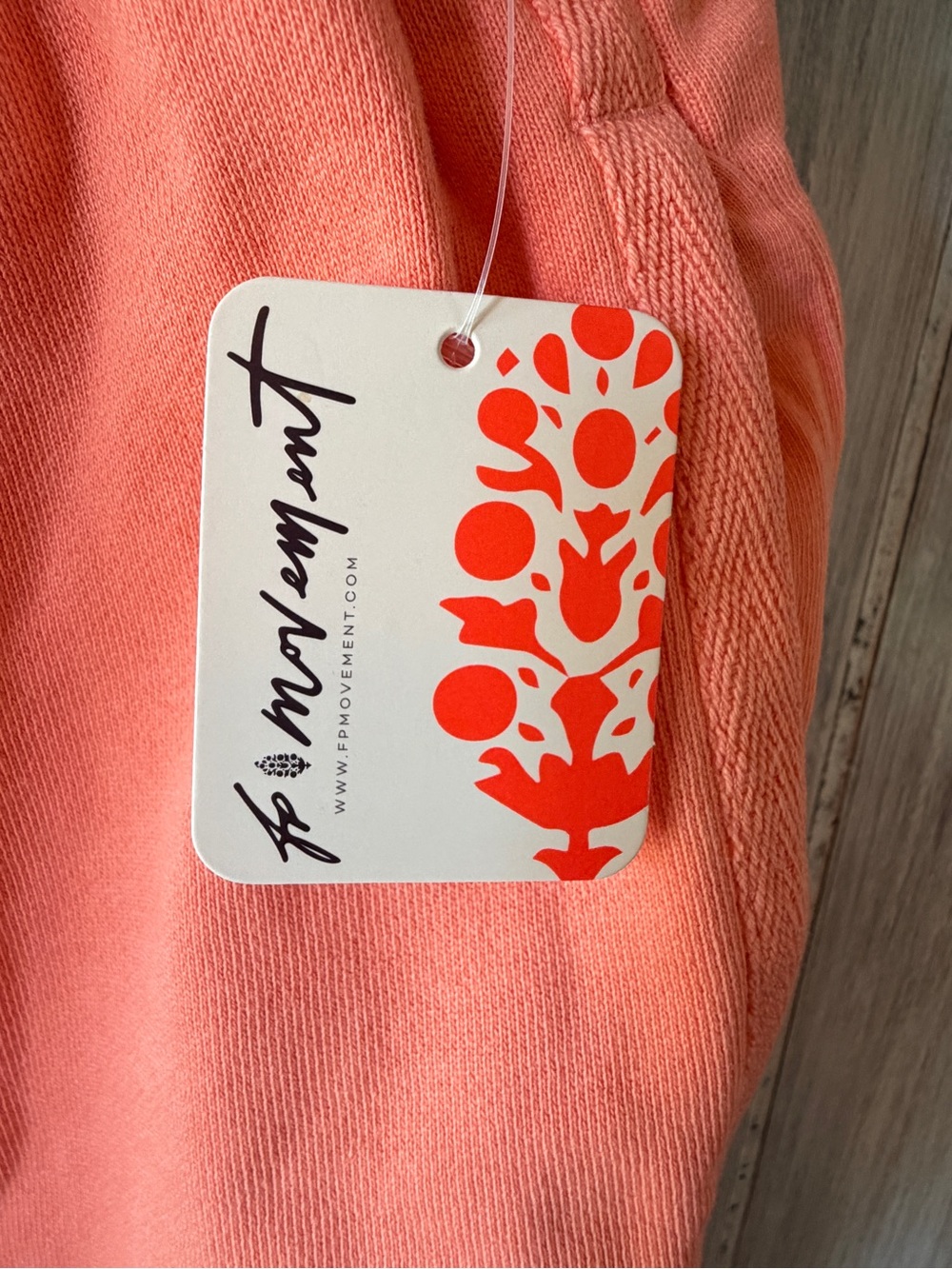 FP Movement by Free People Flutter Cropped Joggers in Fruit Punch - Picture 3 of 4